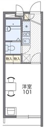 レオパレスアメニティの物件間取画像